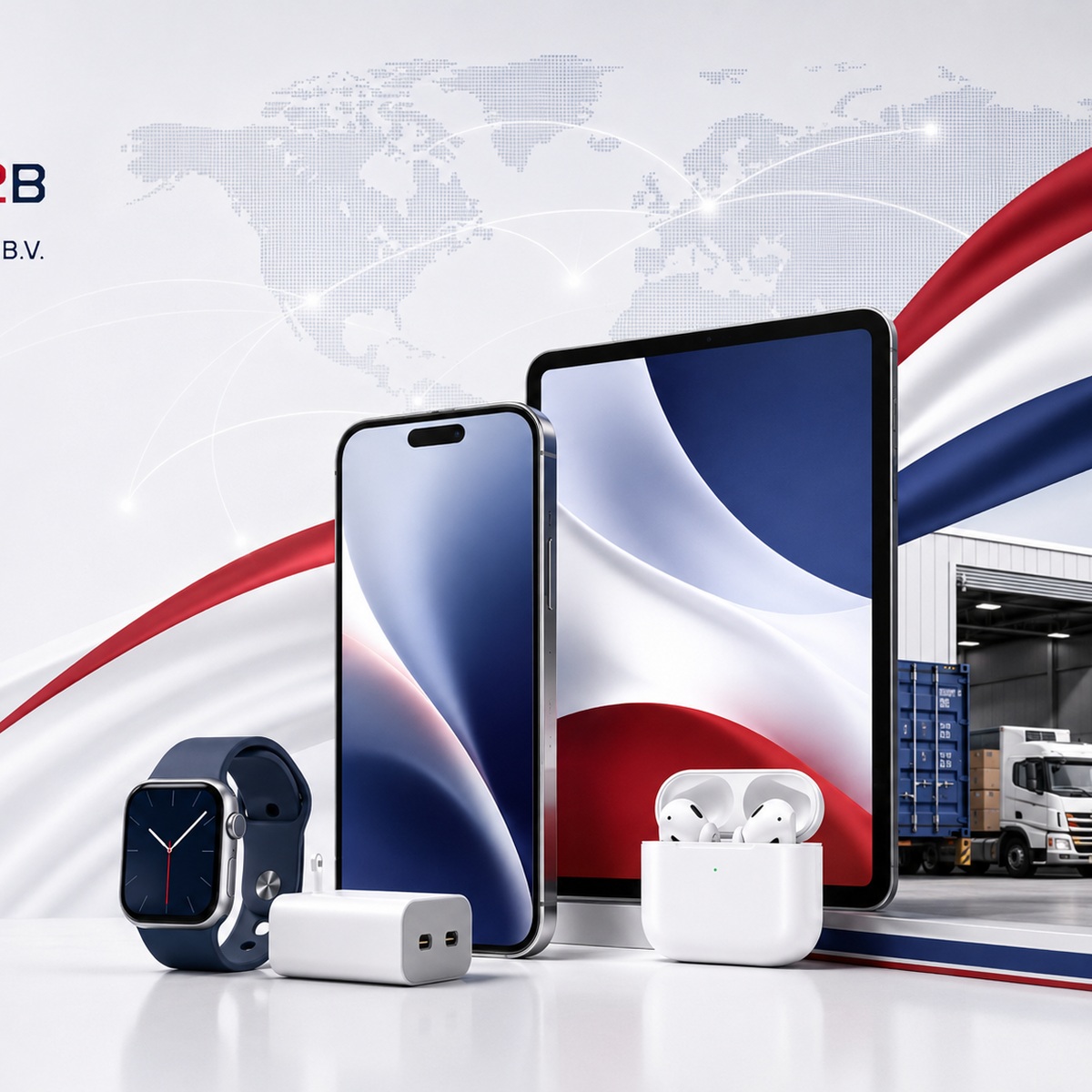 Internationaler Elektronikgroßhandel und Logistik
